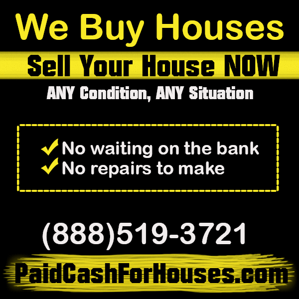 We Buy Houses. Call 888-519-3721 or fill out the form on this website.